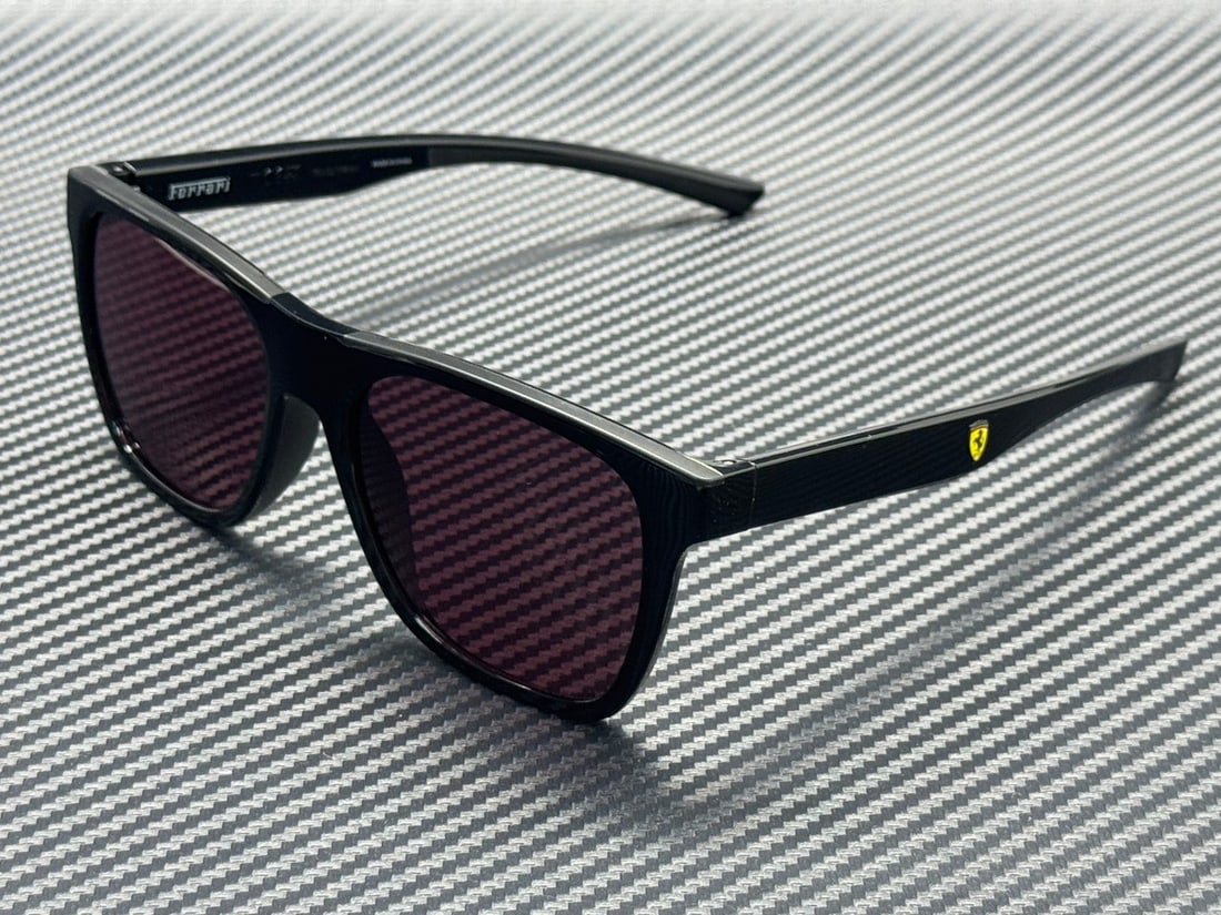 Ferrari FZ6013D 501 1E Black Red Sunglasses with Original Box (1 of 5)