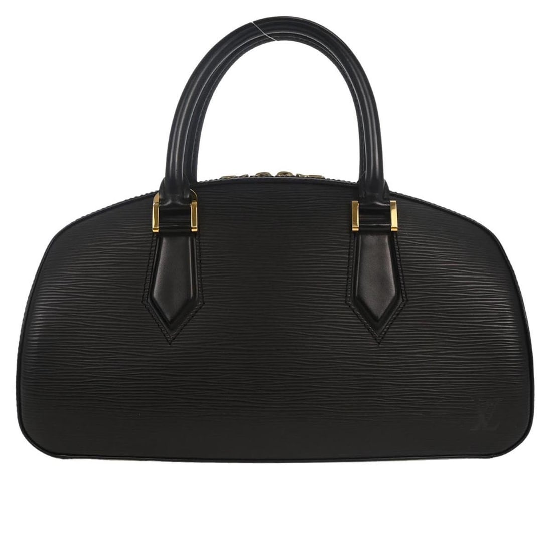 Louis Vuitton Black Epi Jasmin Satchel Handbag M52082: Louis Vuitton Black Epi Jasmin Satchel Handbag M52082 Elevate your style with the Louis Vuitton Black Epi Jasmin Handbag, a perfect blend of luxury and practicality. Crafted from high-quality Epi leat