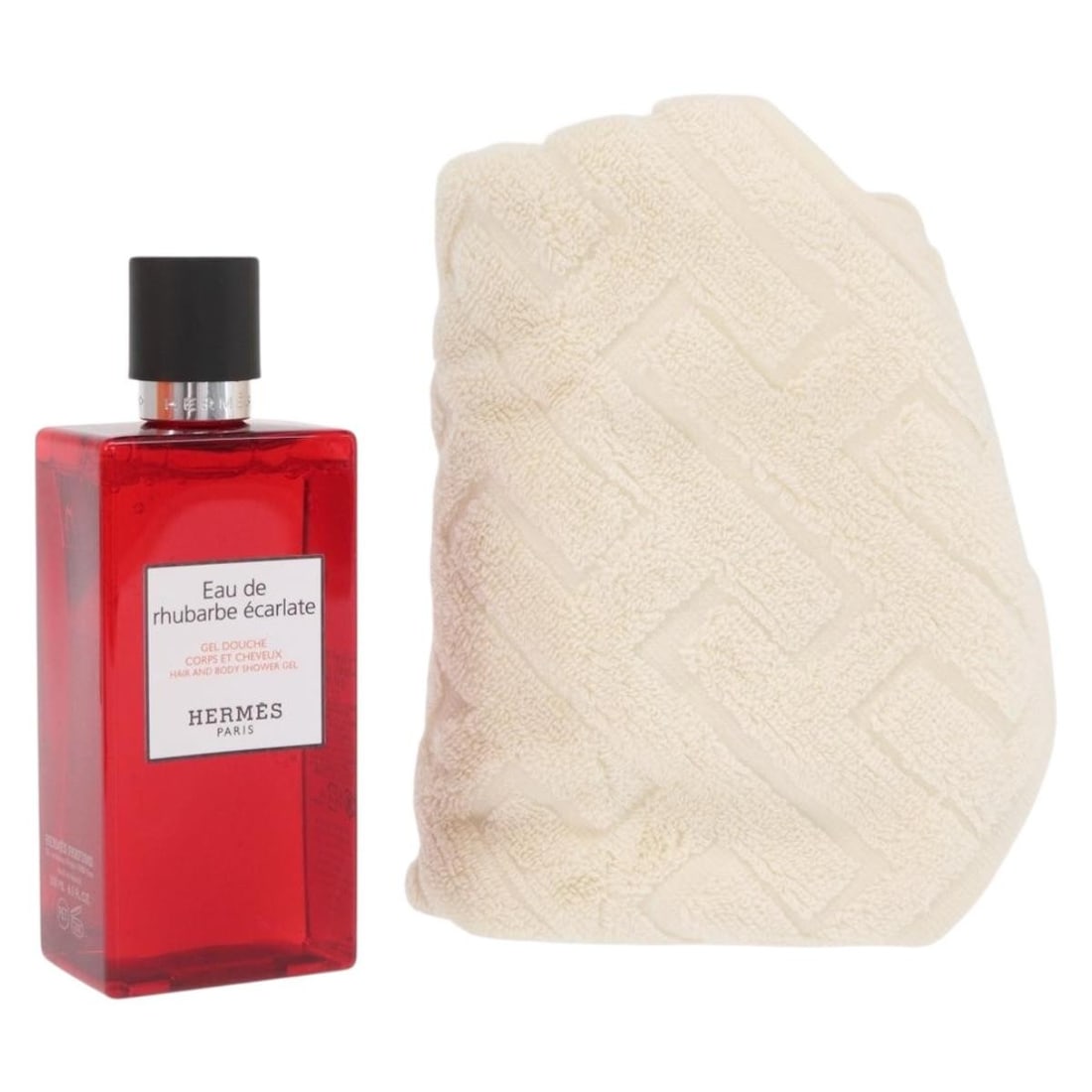 Hermes Cotton Handkerchief Beige Eau de Barbe Ecarlatte Boxed Gift Set (1 of 14)