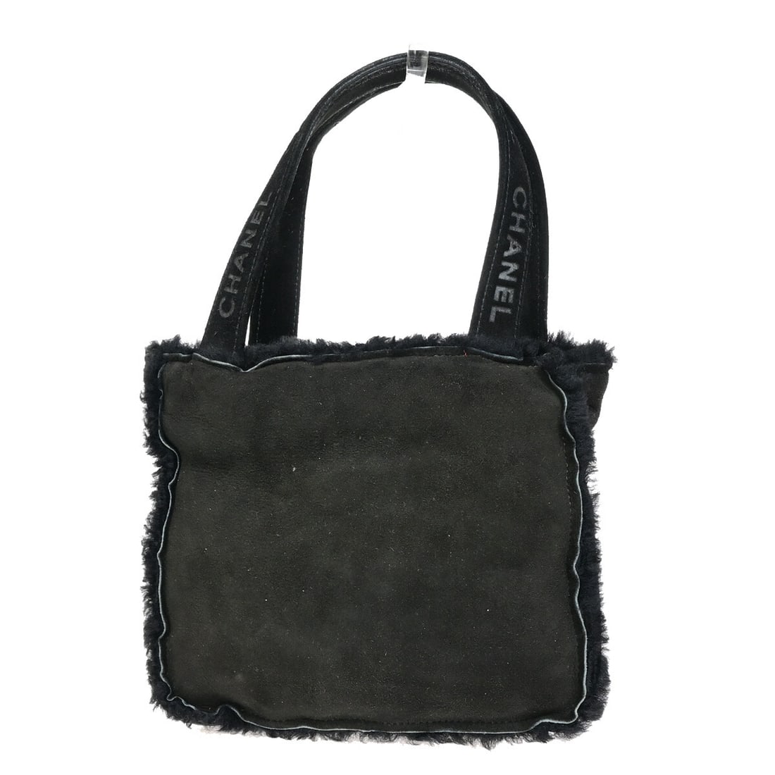 Chanel Fantasy Fur Black Tote in Suede and Faux Fur (1 of 18)