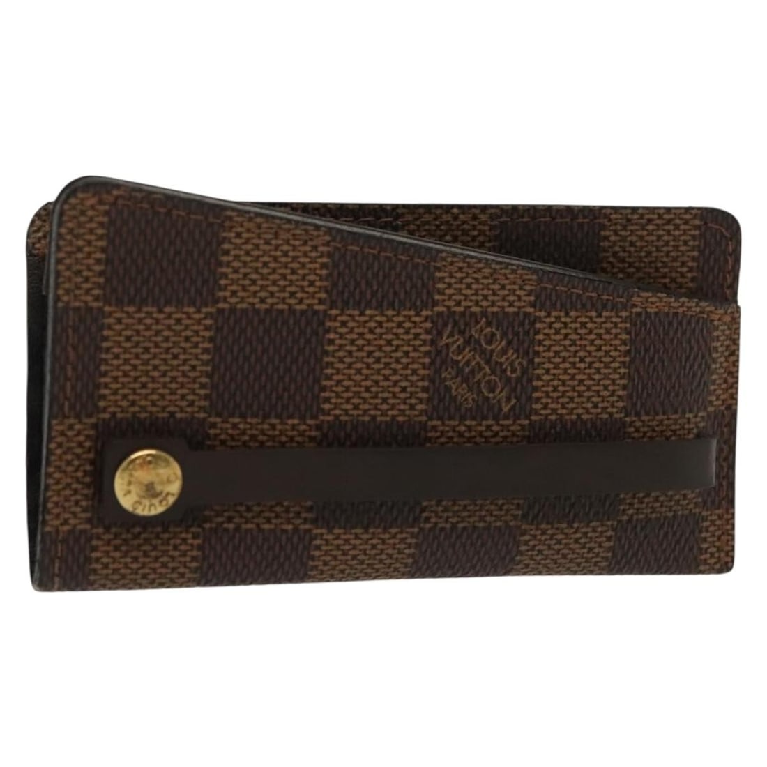 LOUIS VUITTON Damier Ebene Key Case N62661 Authentic French Design (1 of 18)