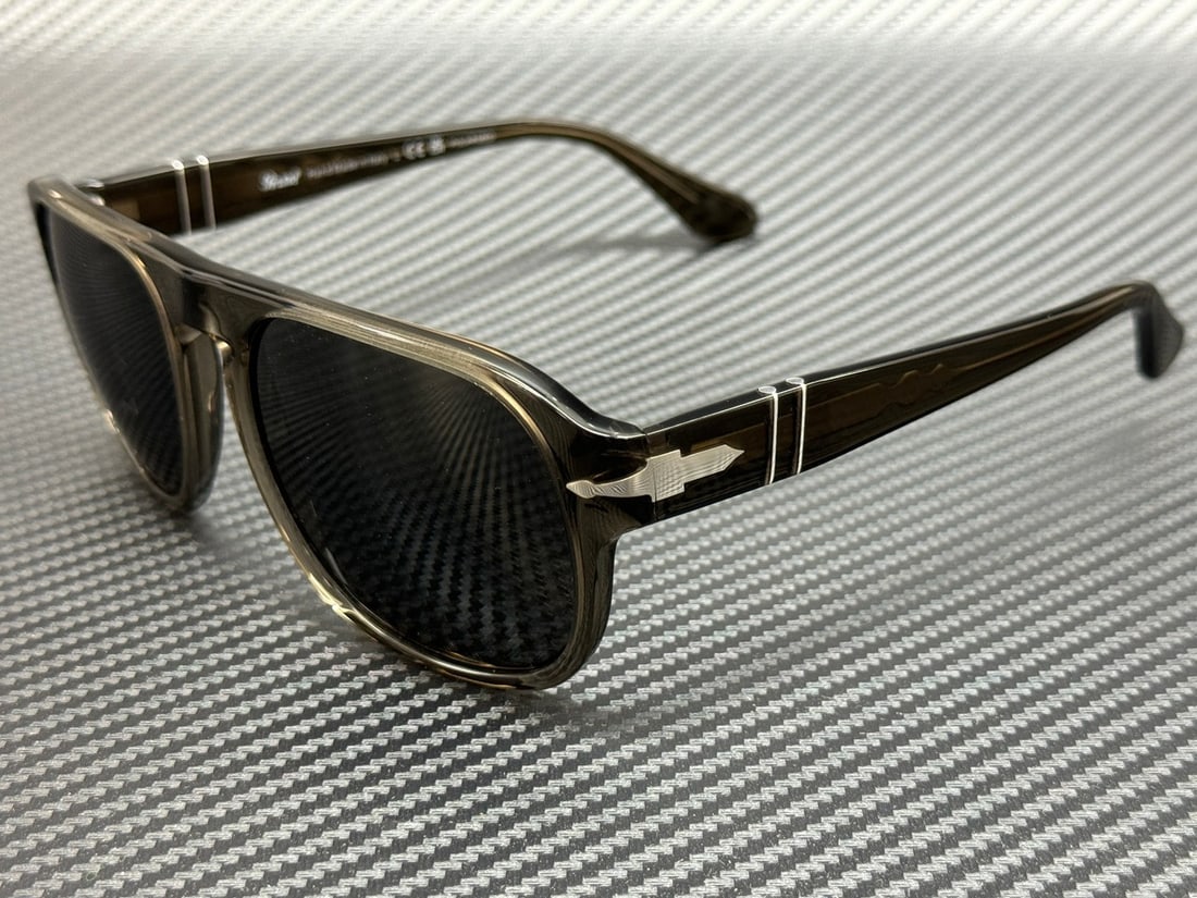 Persol PO3310S 110348 Smoke Black Polarized Sunglasses with Authenticity Certificate (1 of 5)