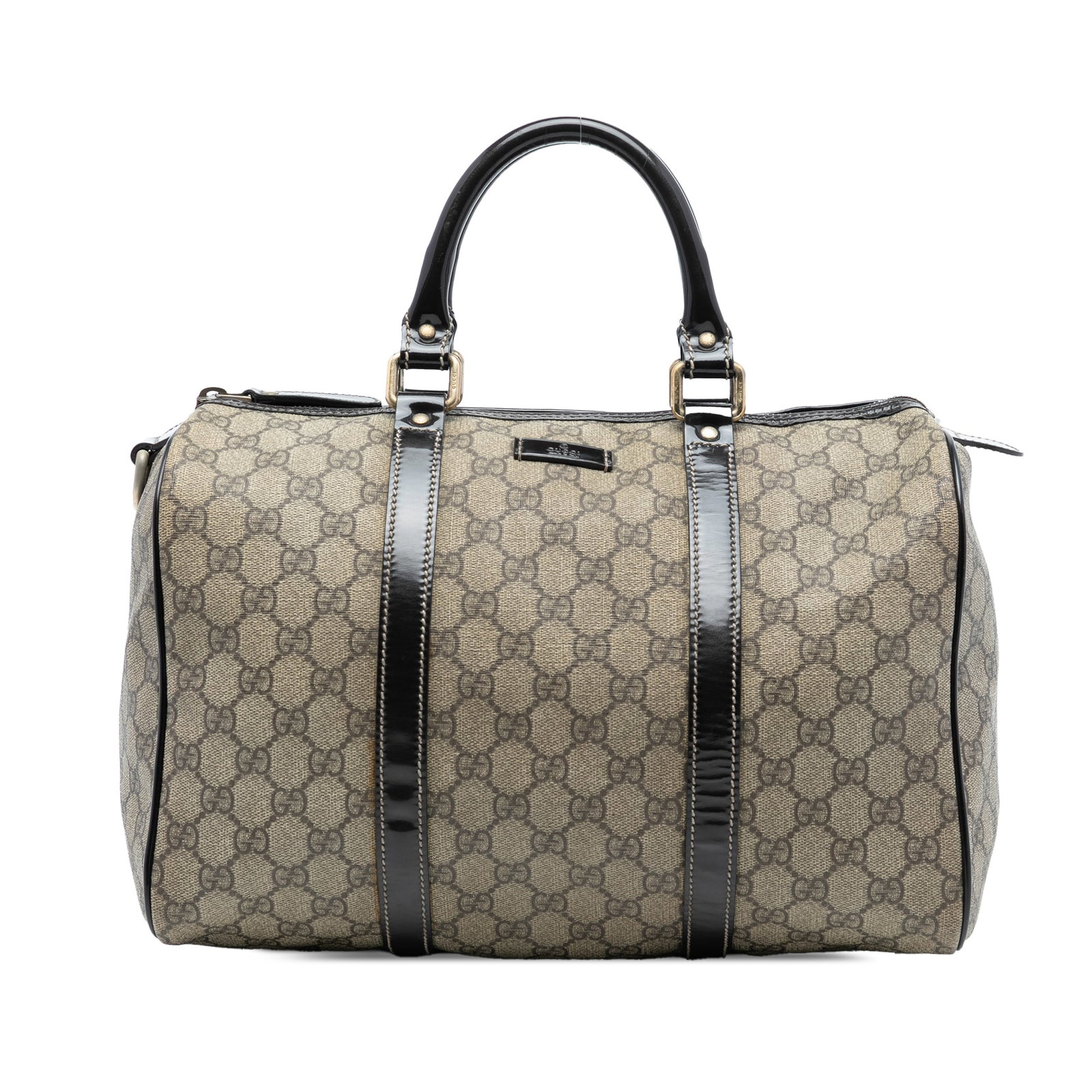 Gucci Joy Boston Medium Bag in GG Supreme Canvas with Leather Trim (1 of 7)