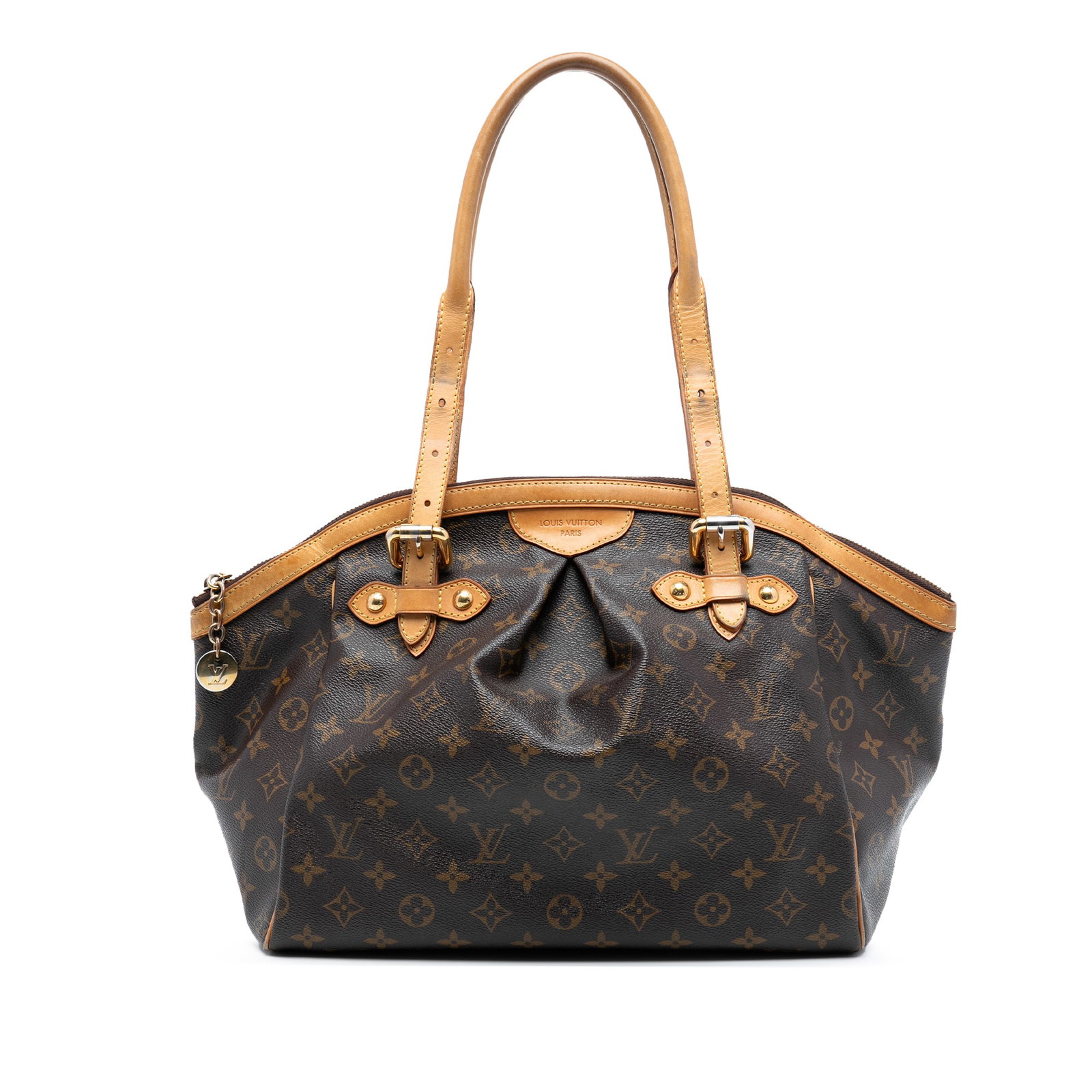 Louis Vuitton Tivoli GM Monogram Canvas Handbag with Leather Trim (1 of 7)