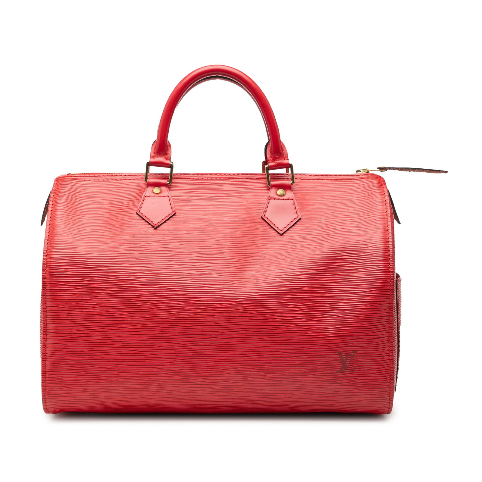 Red Epi Leather Speedy 30 Handbag by Louis Vuitton (1 of 7)