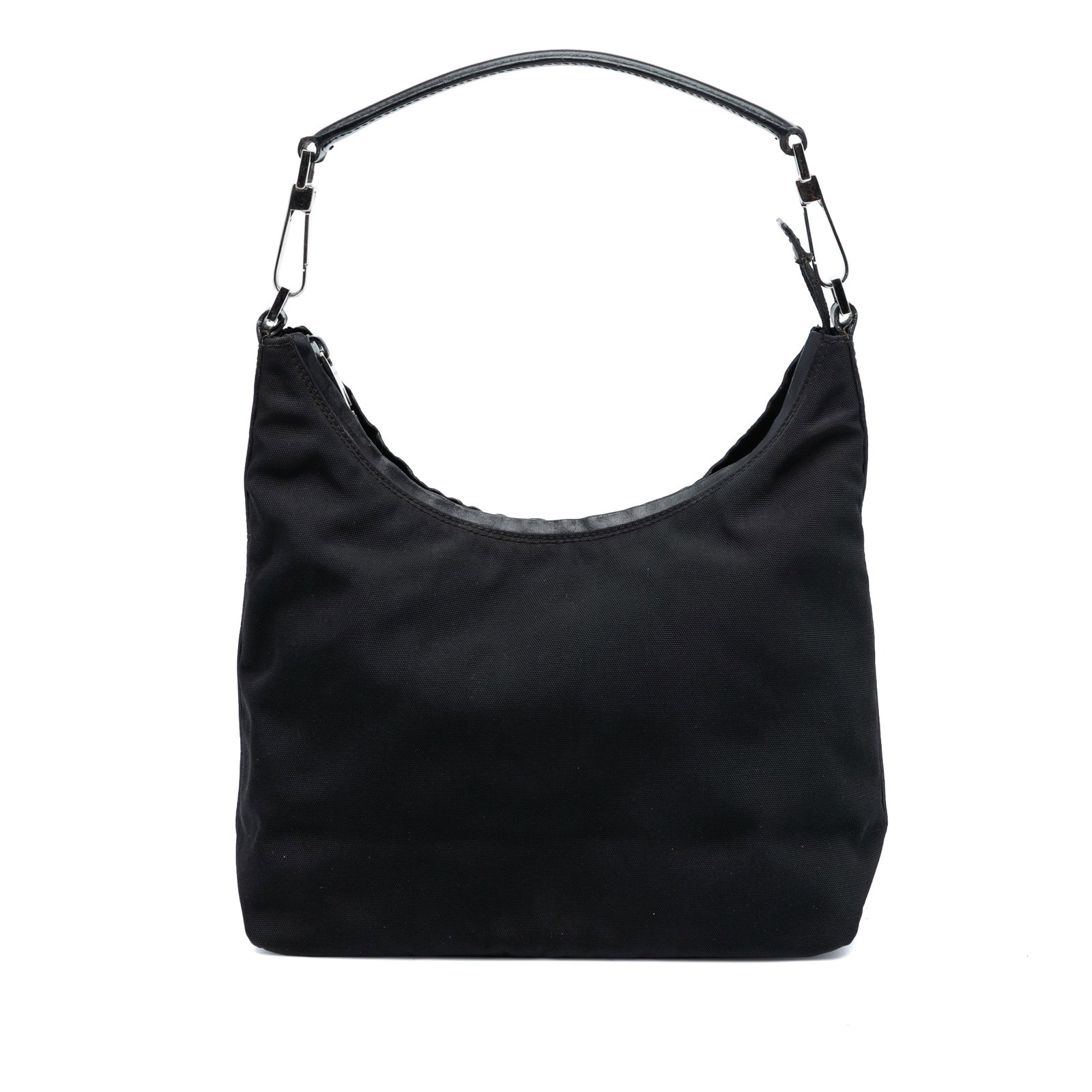 Black Nylon and Leather Shoulder Bag by Gucci (1 of 7)