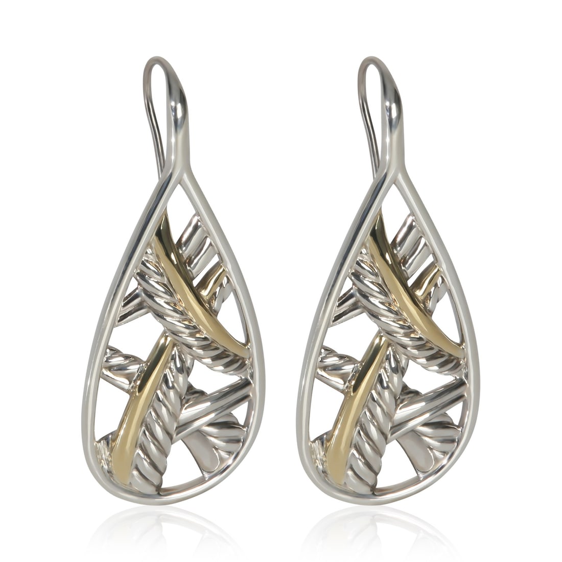 Papyrus Collection 18k Yellow Gold Earrings by David Yurman (1 of 3)