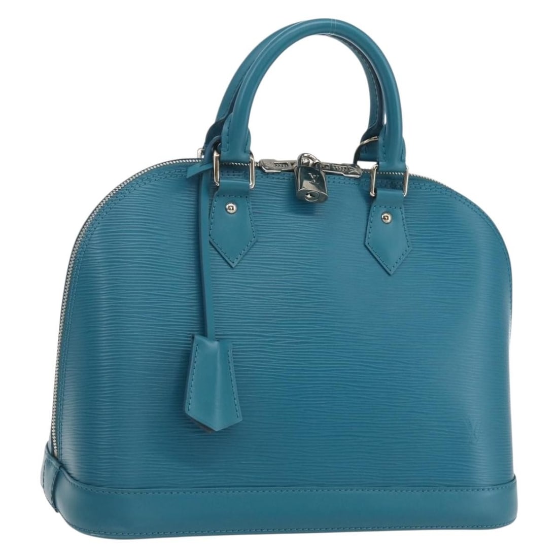 Alma PM Blue Epi Leather Purse by Louis Vuitton (1 of 18)