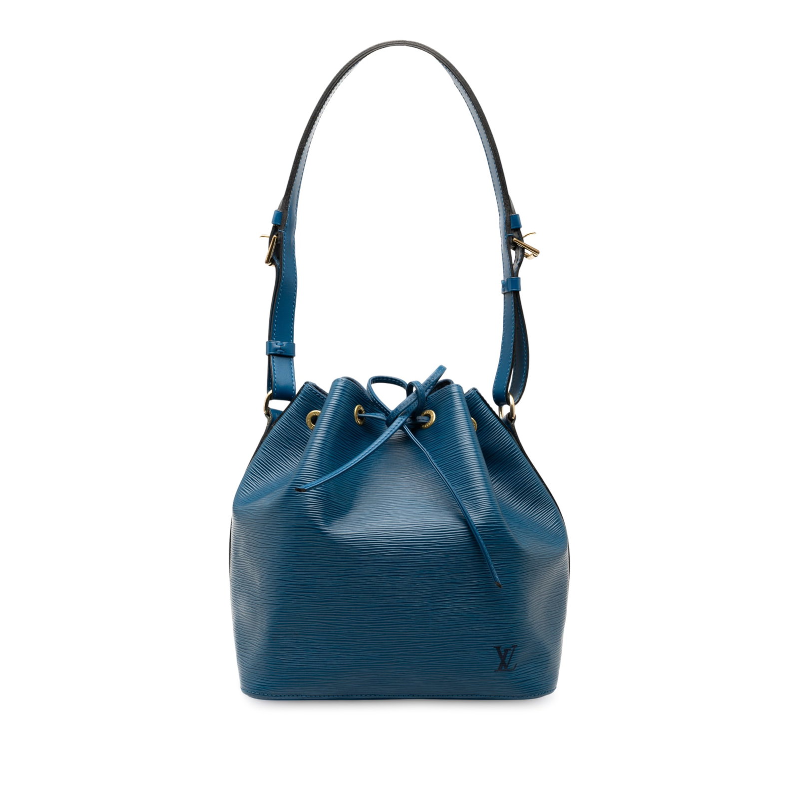 Blue Epi Leather Petit Noe Shoulder Bag by Louis Vuitton (1 of 7)