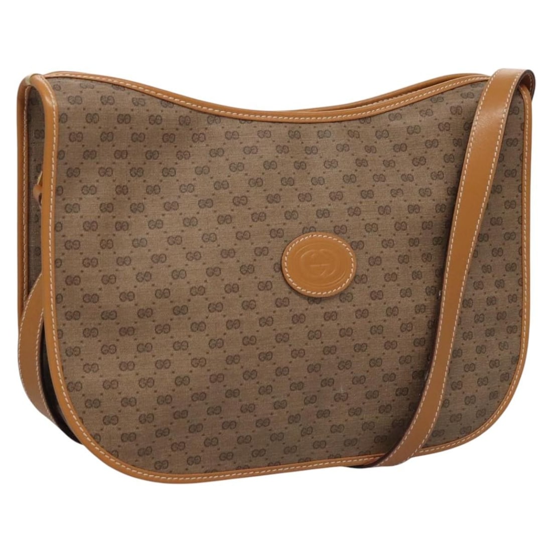 Gucci Micro GG Beige PVC Shoulder Bag Model 001 090 1036 (1 of 18)