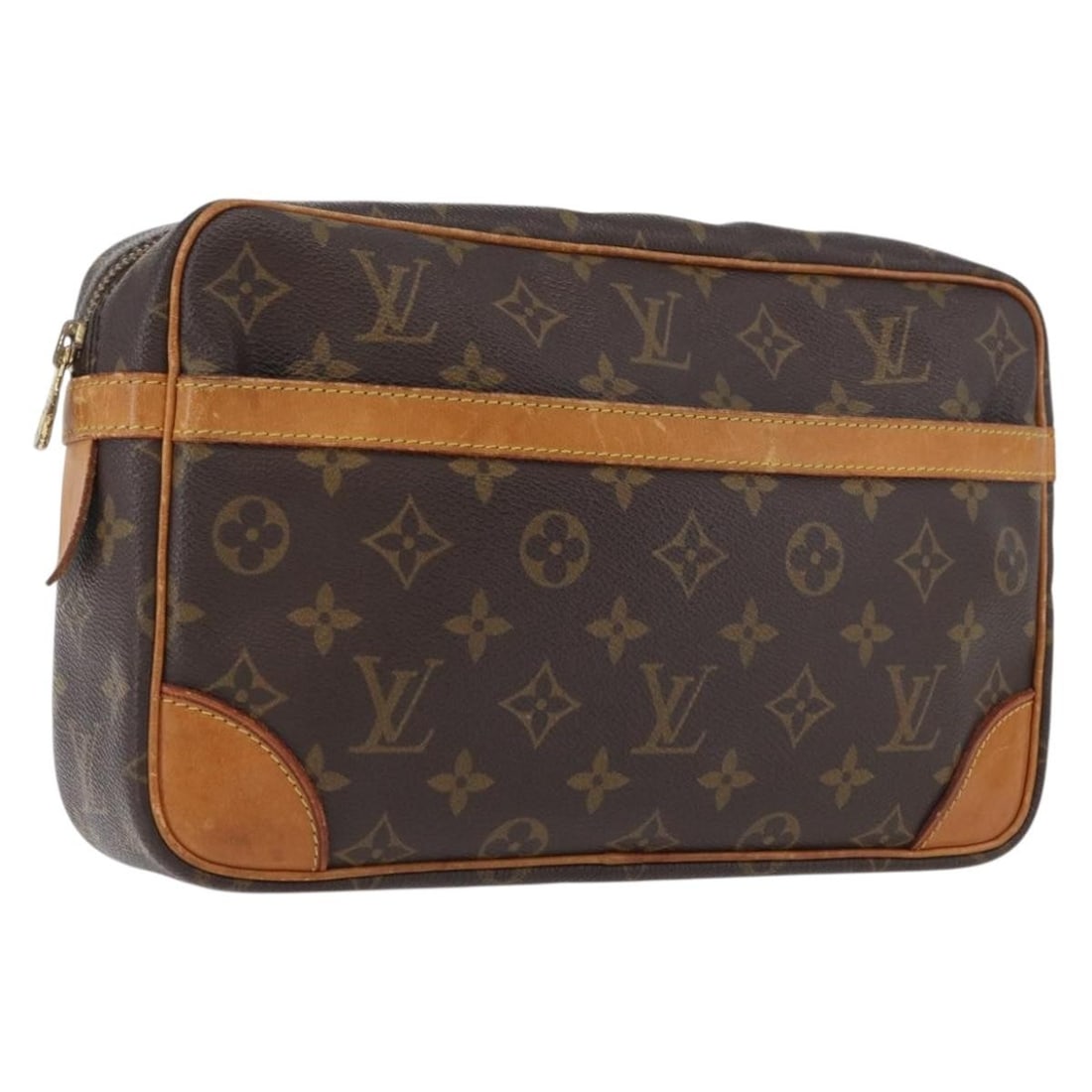 Louis Vuitton Compiegne 28 Monogram Canvas Women's Clutch Bag M51845: Louis Vuitton Compiegne 28 Monogram Canvas Women's Clutch Bag M51845 This Louis Vuitton Compiegne 28 clutch bag features the signature Monogram canvas exterior. Designed for women, it offers a compact