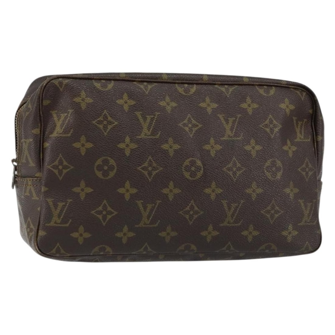 LOUIS VUITTON Monogram Trousse Toilette 28 Clutch Bag M47522 Auth: LOUIS VUITTON Monogram Trousse Toilette 28 Clutch Bag M47522 Auth Introducing the LOUIS VUITTON Monogram Trousse Toilette 28 Clutch Bag, a stylish and practical accessory crafted from durable Monogram