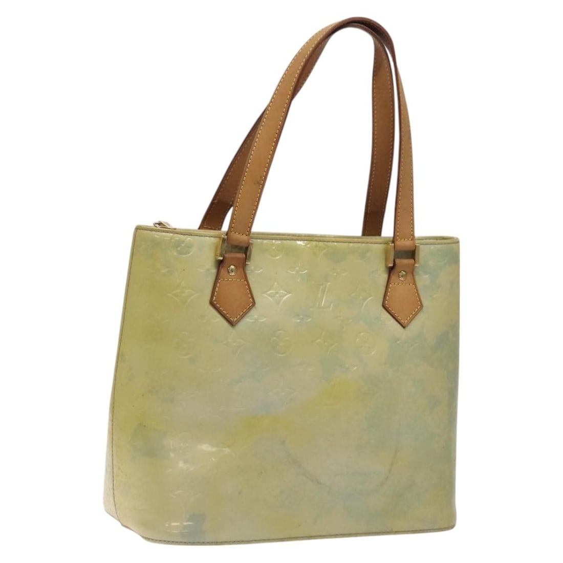 Louis Vuitton Houston Lavande Monogram Vernis Patent Leather Women's Handbag M91218 (1 of 18)