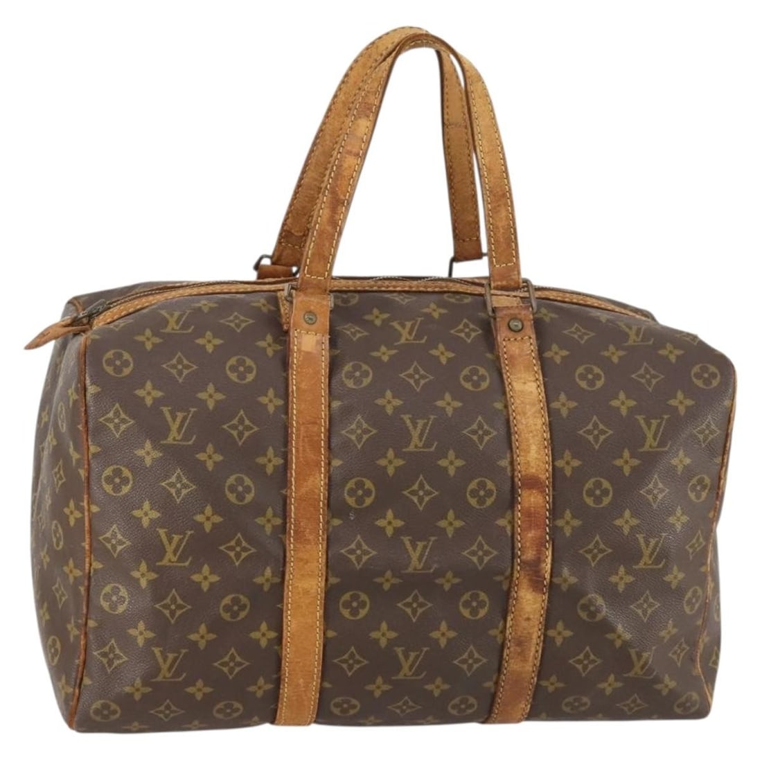 LOUIS VUITTON Monogram Sac Souple 45 Boston Bag M41624 Authentic: LOUIS VUITTON Monogram Sac Souple 45 Boston Bag M41624 Authentic Introducing the Louis Vuitton Monogram Sac Souple 45 Boston Bag, a stylish and iconic piece crafted from durable Monogram Canvas. This
