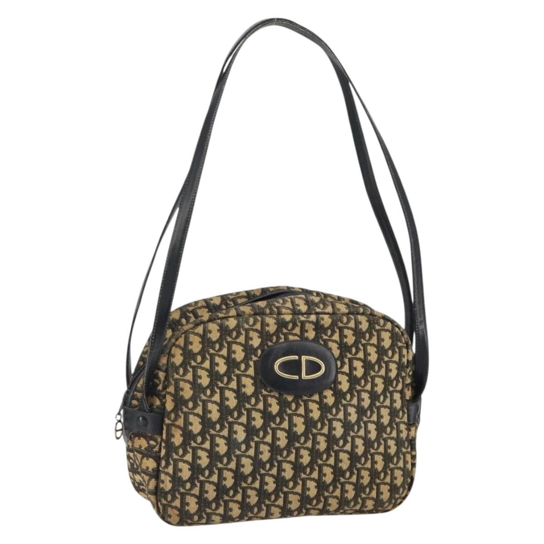 Black Gold Christian Dior Trotter Canvas Shoulder Bag France: Black Gold Christian Dior Trotter Canvas Shoulder Bag France This Christian Dior Trotter Canvas Shoulder Bag features a classic black and gold design. Crafted in France, it showcases the iconic Trotte