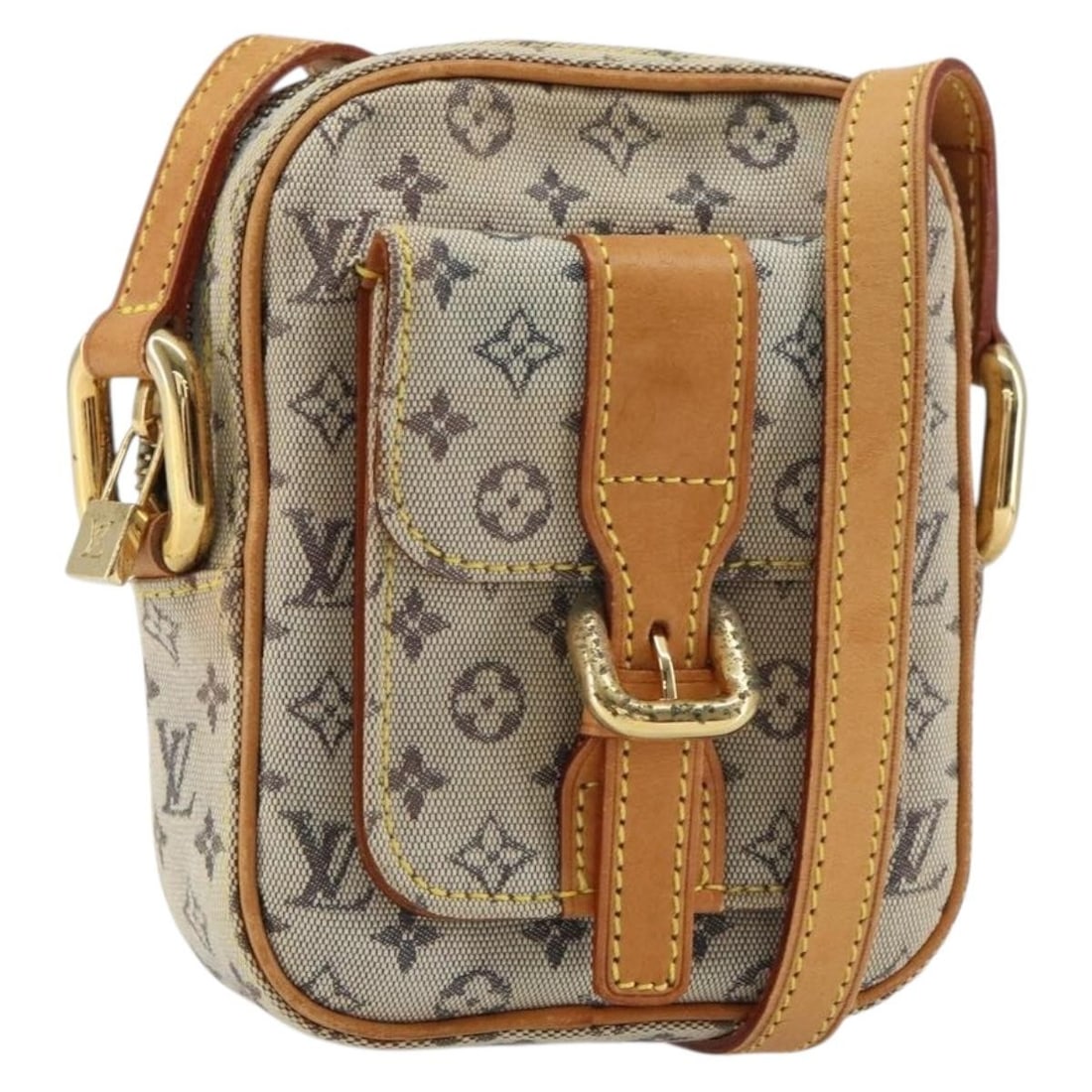Louis Vuitton Juliet PM Blue Monogram Mini Canvas Shoulder Bag M92005 (1 of 18)