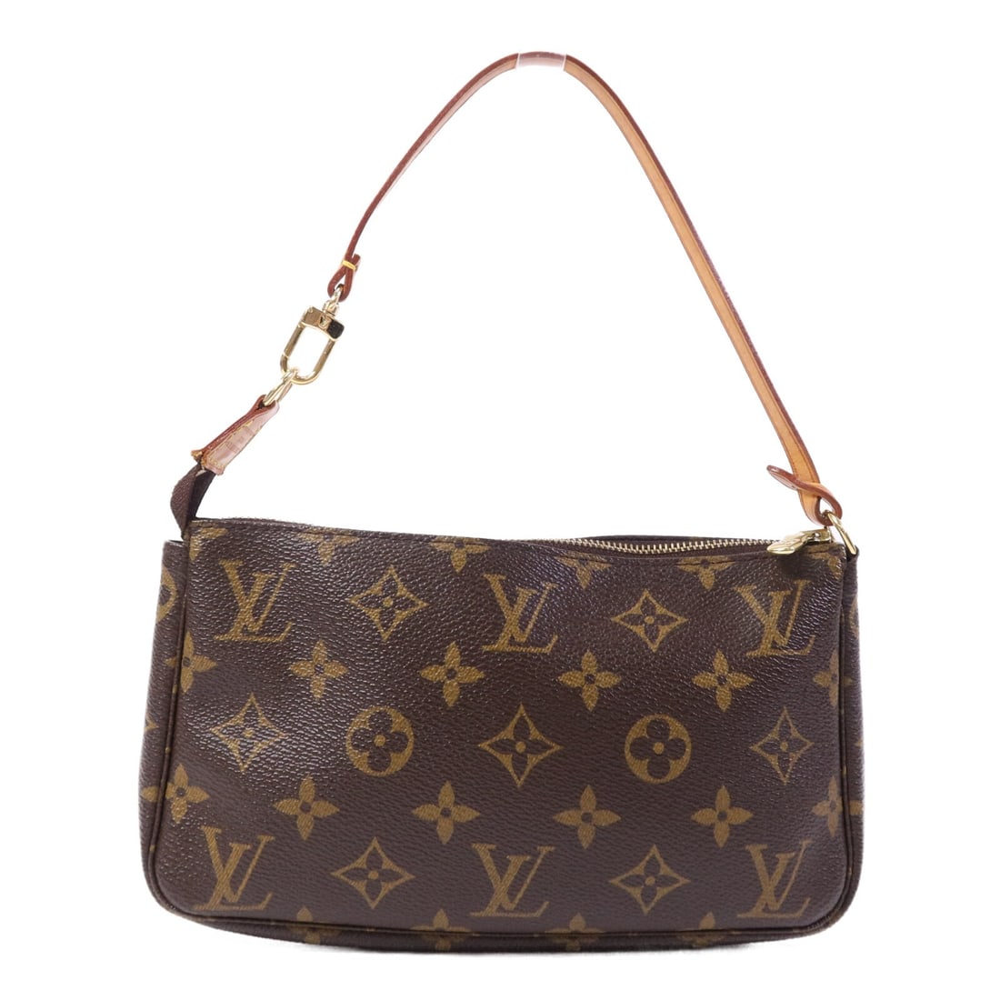 Louis Vuitton Monogram Pochette Accessoires Brown Canvas Handbag M51980 (1 of 14)