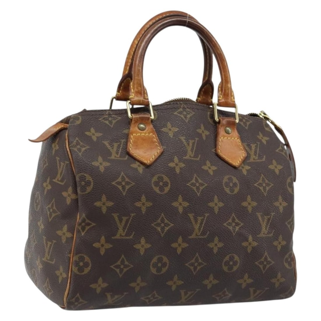 Louis Vuitton Speedy 25 Monogram Canvas Women's Handbag M41528 France (1 of 18)