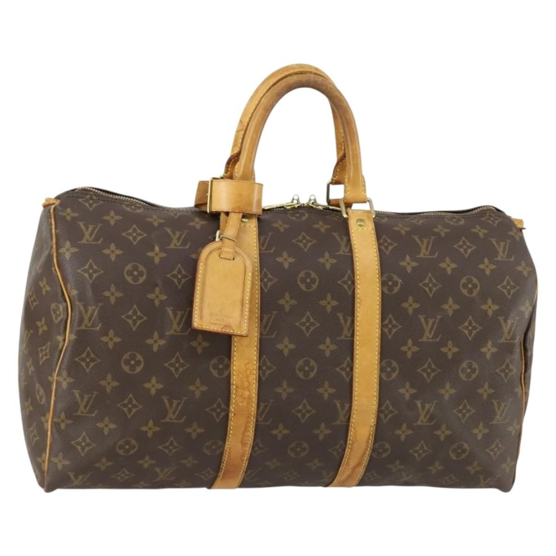 Monogram Canvas Keepall 45 Travel Boston Bag M41428 by Louis Vuitton (1 of 18)