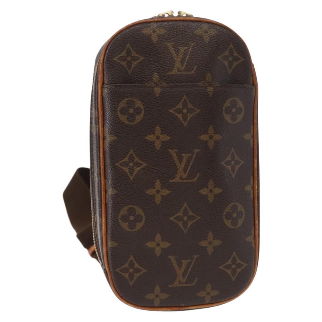 LOUIS VUITTON Monogram Pochette Gange Shoulder Bag M51870 Auth Spain (1 of 18)