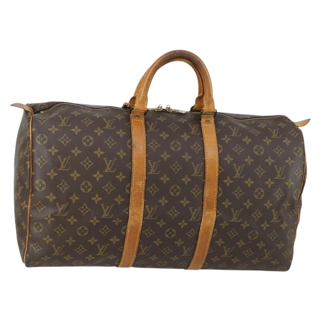 Louis Vuitton Keepall 50 Monogram Canvas Boston Bag M41426 France (1 of 18)