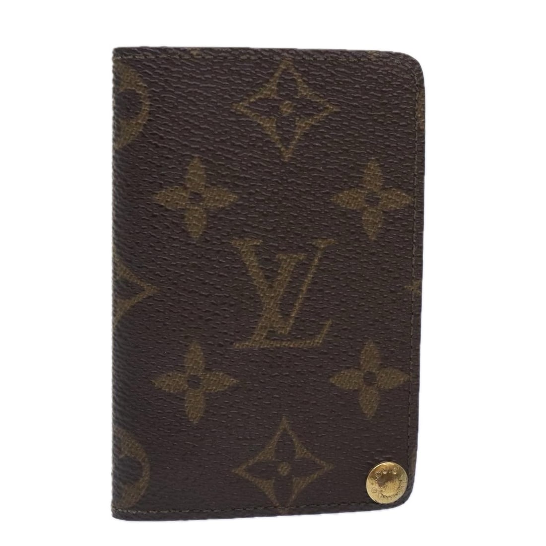 Louis Vuitton Monogram Canvas Card Holder Press Snap M60937 for Women (1 of 16)