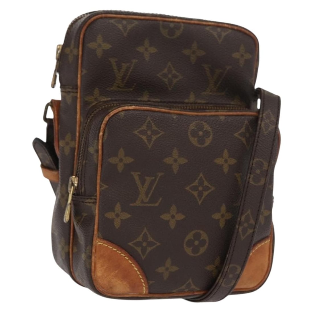 Louis Vuitton Amazon Monogram Canvas Shoulder Bag M45236 France: Louis Vuitton Amazon Monogram Canvas Shoulder Bag M45236 France This is a Louis Vuitton Monogram Amazon shoulder bag crafted from signature monogram canvas. The bag features an adjustable strap and is