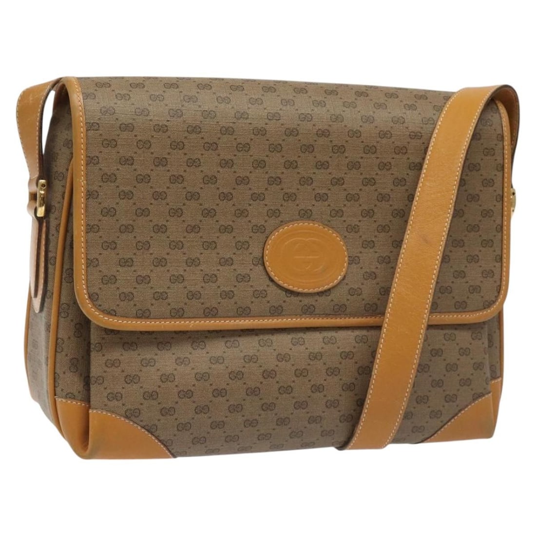 Beige Micro GG Supreme Shoulder Bag by Gucci PVC Leather Italy 001 116 0924: Beige Micro GG Supreme Shoulder Bag by Gucci PVC Leather Italy 001 116 0924 This GUCCI Micro GG Supreme Shoulder Bag features a beige and gold exterior crafted from PVC leather and micro small GG canv