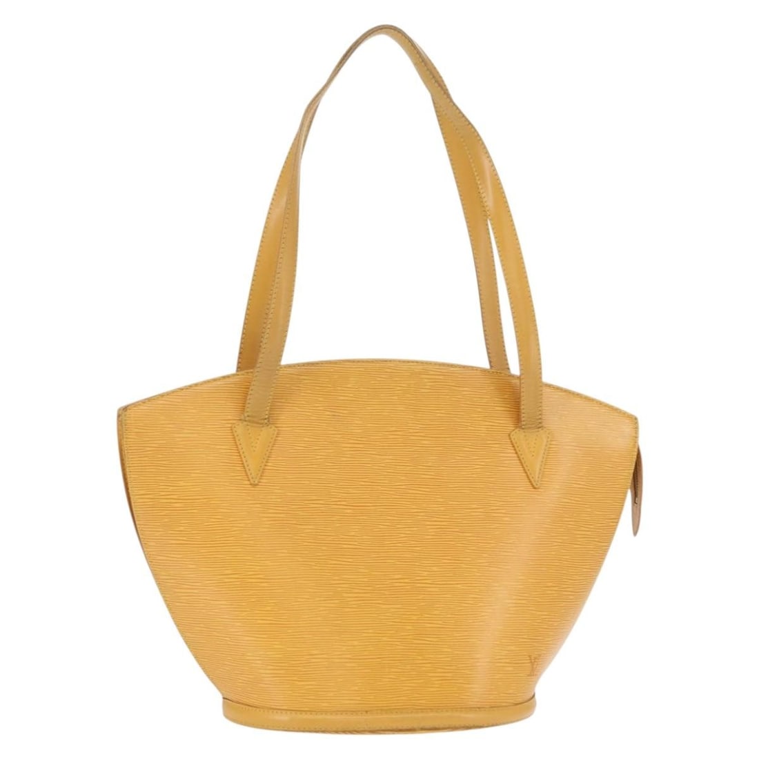 LOUIS VUITTON Epi Saint Jacques Yellow Shoulder Bag M52269 Auth: LOUIS VUITTON Epi Saint Jacques Yellow Shoulder Bag M52269 Auth This Louis Vuitton Epi Saint Jacques Shoulder Bag is a stylish accessory crafted from durable Epi Leather in a vibrant yellow color. Des