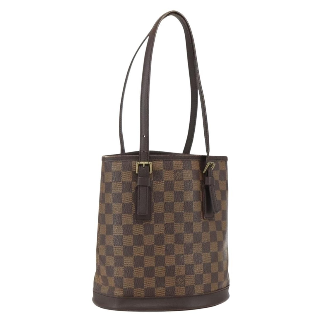 LOUIS VUITTON Damier Ebene Marais Shoulder Bag N42240 Auth France (1 of 18)