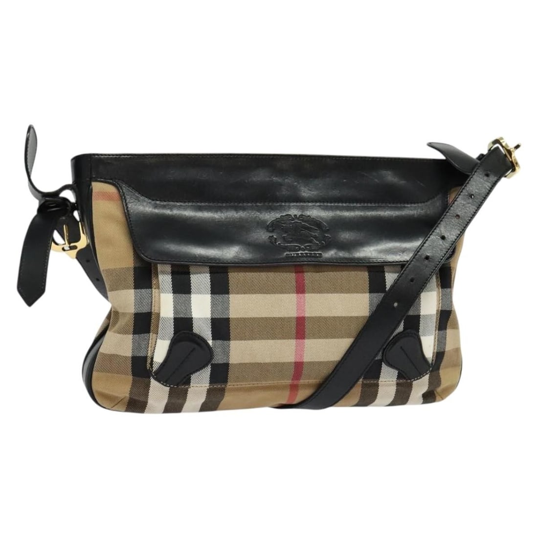 Burberry Nova Check Canvas Shoulder Bag Beige Gold Made in Italy: Burberry Nova Check Canvas Shoulder Bag Beige Gold Made in Italy This Burberry Nova Check Shoulder Bag combines classic style with practicality. Crafted from durable canvas, it features an elegant bei