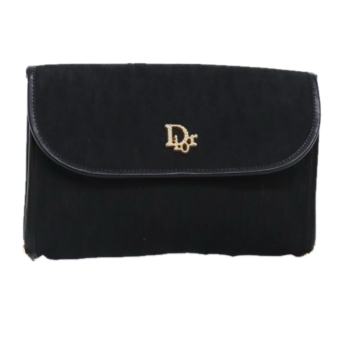 Trotter Canvas Christian Dior Gold Black Chain Shoulder Bag for Women: Trotter Canvas Christian Dior Gold Black Chain Shoulder Bag for Women This Christian Dior Trotter Canvas chain shoulder bag features a distinctive gold and black exterior. Crafted from Trotter canvas,