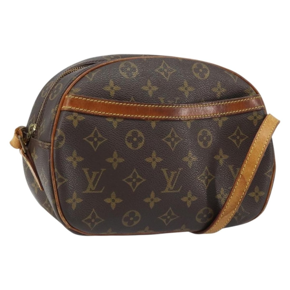 Louis Vuitton Blois Monogram Canvas Shoulder Bag M51221 France: Louis Vuitton Blois Monogram Canvas Shoulder Bag M51221 France This is a Louis Vuitton Monogram Blois Shoulder Bag, model M51221, crafted from signature monogram canvas. Designed for women, the bag fe