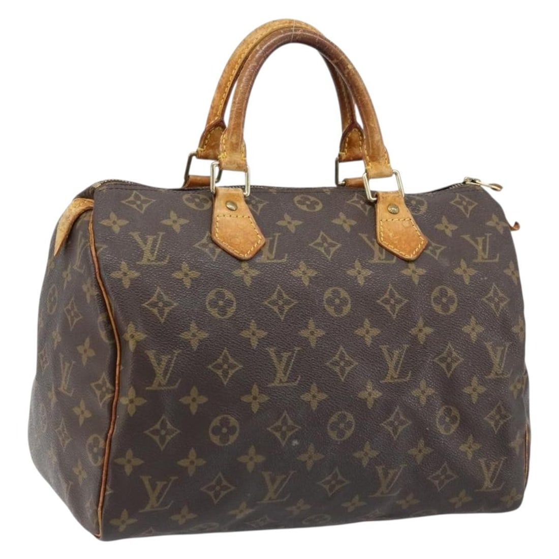 Louis Vuitton Speedy 30 Monogram Canvas M41526 Women's Handbag France (1 of 18)