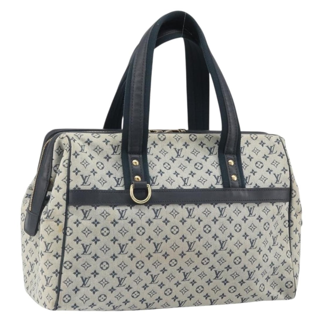 Blue Louis Vuitton Josephine GM Monogram Mini Canvas Handbag M92211 (1 of 18)