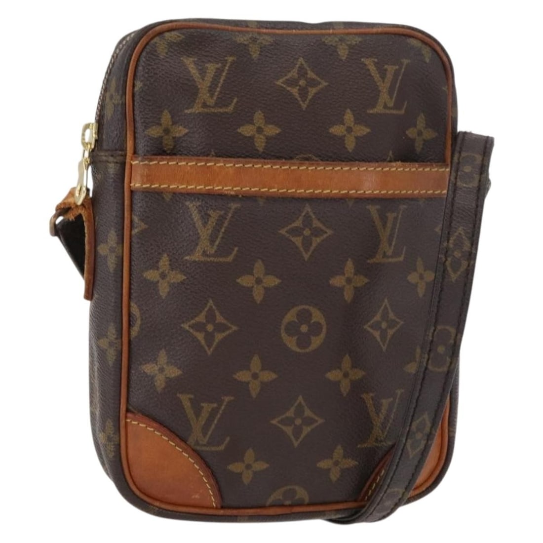 LOUIS VUITTON Monogram Danube Shoulder Bag M45266 Auth France (1 of 18)