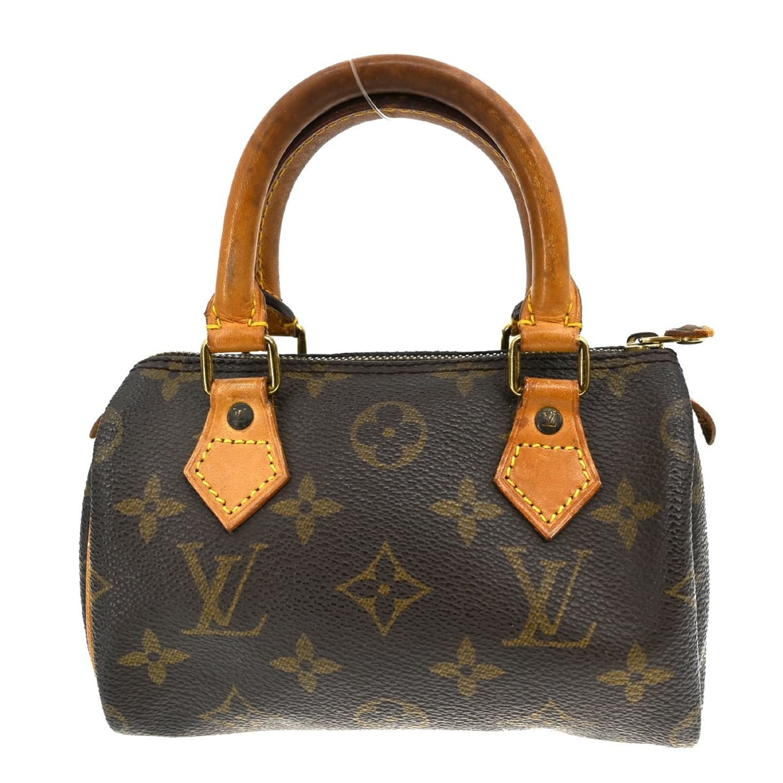 Louis Vuitton Mini Monogram Speedy Bag M41534 Vintage Brown Canvas (1 of 14)