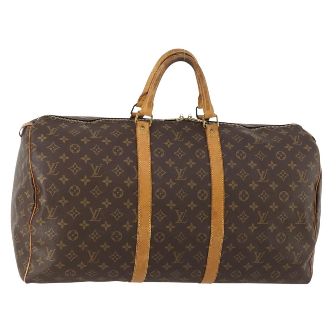 Louis Vuitton Keepall 55 Monogram Canvas Boston Travel Bag M41424 (1 of 18)