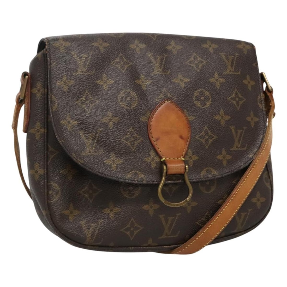 Louis Vuitton Saint Cloud GM Monogram Canvas Shoulder Bag M51242 France (1 of 18)