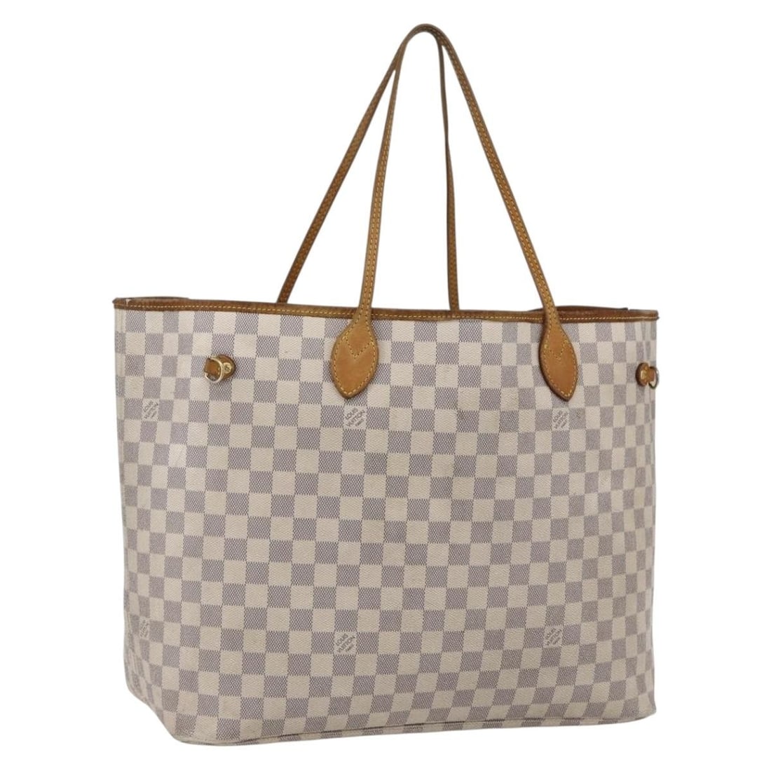 Neverfull GM Tote in Damier Azur Canvas N41360 by Louis Vuitton: Neverfull GM Tote in Damier Azur Canvas N41360 by Louis Vuitton This LOUIS VUITTON Damier Azur Neverfull GM tote bag features the iconic Damier Azur canvas and is designed for women. The bag offers a