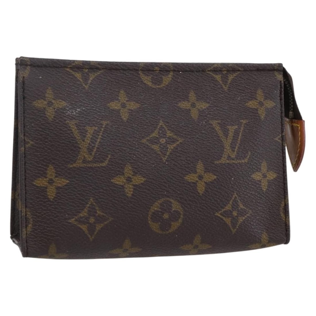 LOUIS VUITTON Monogram Poche Toilette 15 Pouch M47546 Auth France (1 of 16)