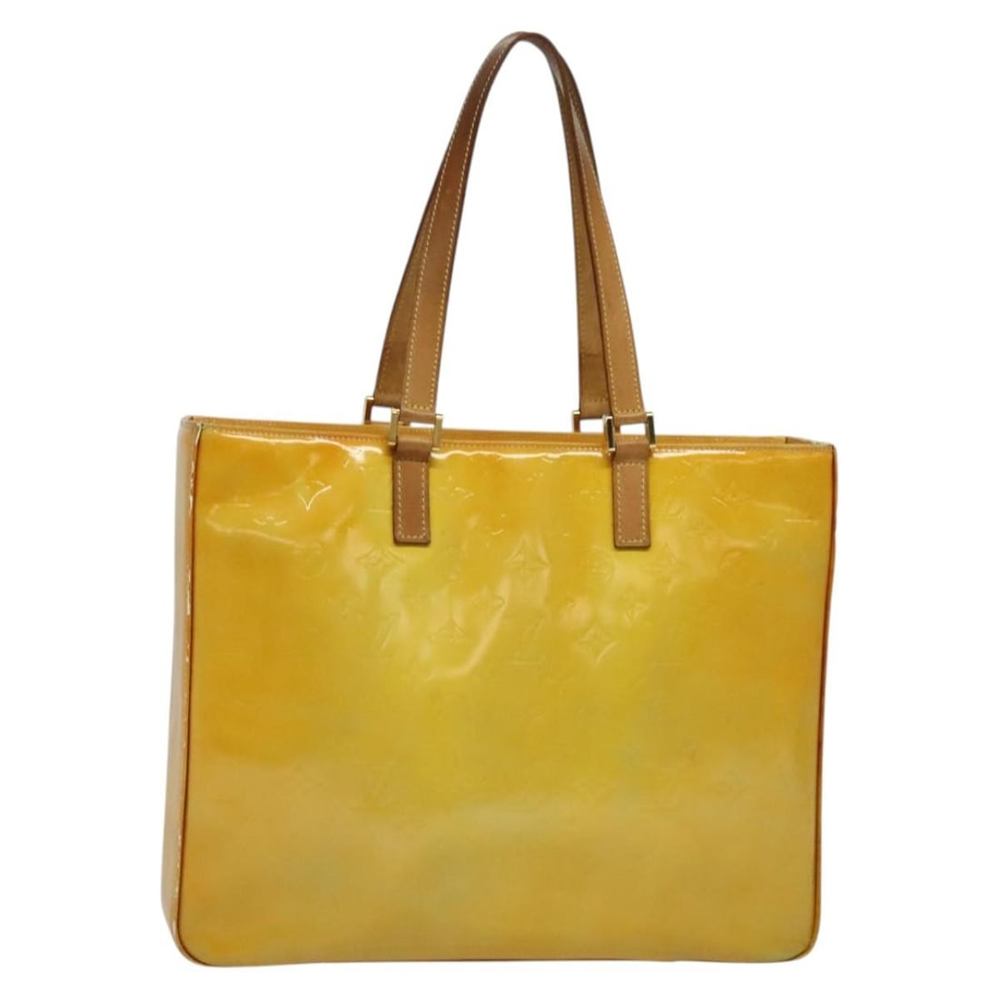 LOUIS VUITTON Monogram Vernis Columbus Tote Bag Gris M91028 Patent Leather Spain: LOUIS VUITTON Monogram Vernis Columbus Tote Bag Gris M91028 Patent Leather Spain This Louis Vuitton Monogram Vernis Columbus Tote Bag in Gris is a stylish choice for those who appreciate luxury and pr