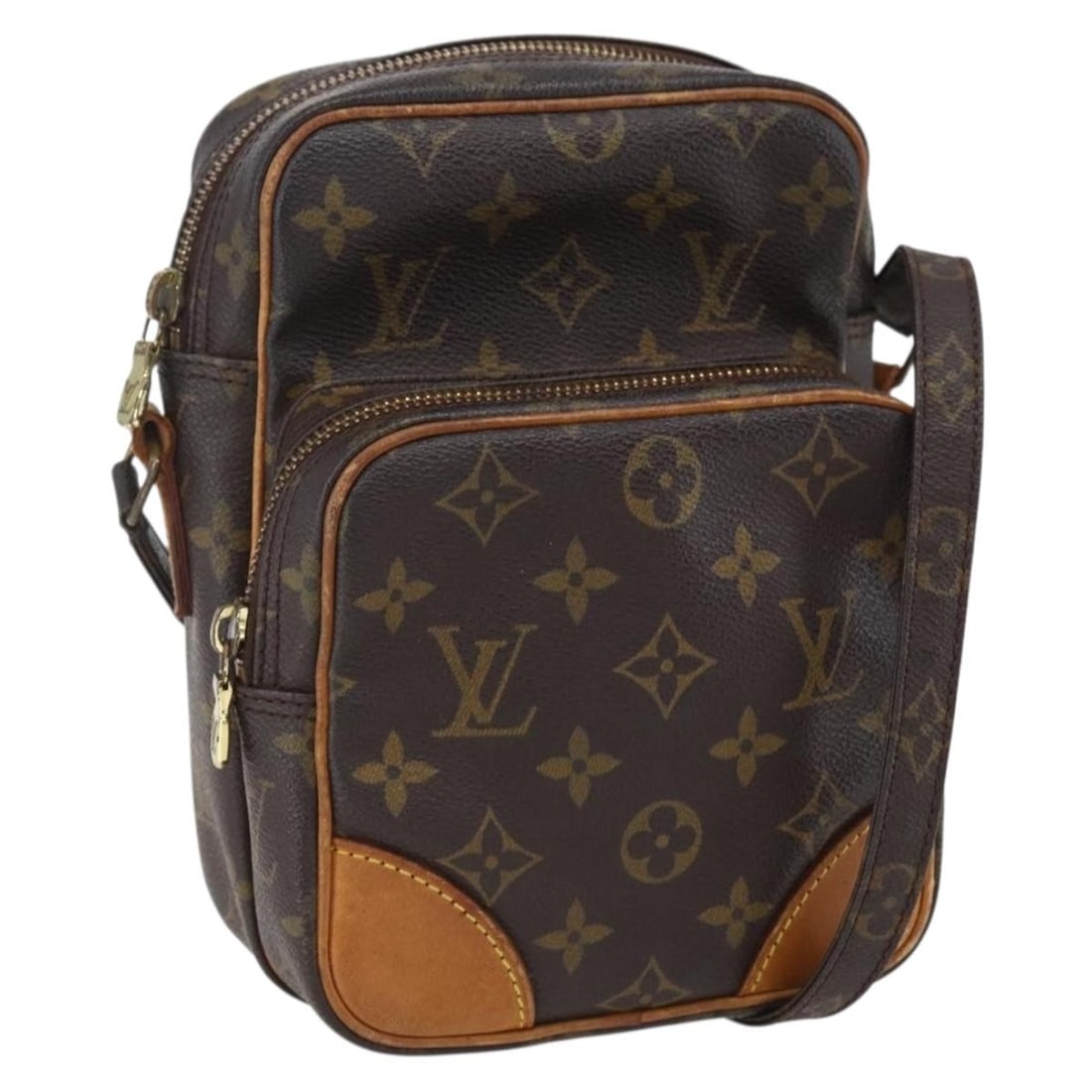 Louis Vuitton Amazon Monogram Canvas Shoulder Bag M45236 USA: Louis Vuitton Amazon Monogram Canvas Shoulder Bag M45236 USA This is a Louis Vuitton Monogram Amazon shoulder bag, crafted from signature monogram canvas. The bag features an adjustable strap and is d