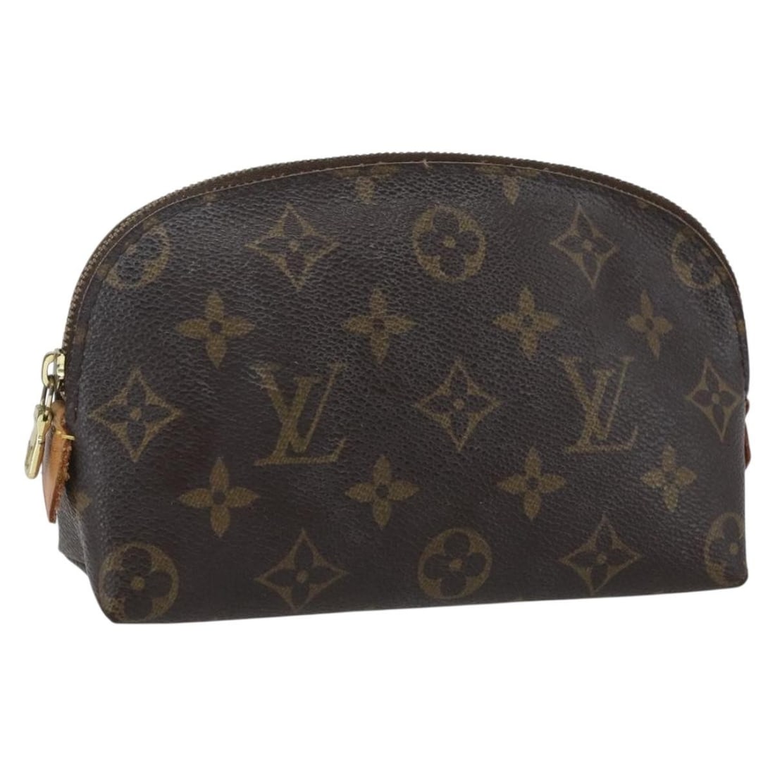 Monogram Canvas Louis Vuitton PM Cosmetic Pouch M43998 Spain Made: Monogram Canvas Louis Vuitton PM Cosmetic Pouch M43998 Spain Made This Louis Vuitton Monogram Pochette Cosmetic PM is crafted from signature Monogram canvas and designed as a compact pouch. Made in Sp