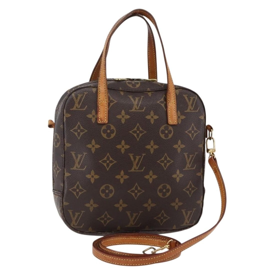 Louis Vuitton Monogram Spontini Hand Bag M47500 Authentic France (1 of 18)