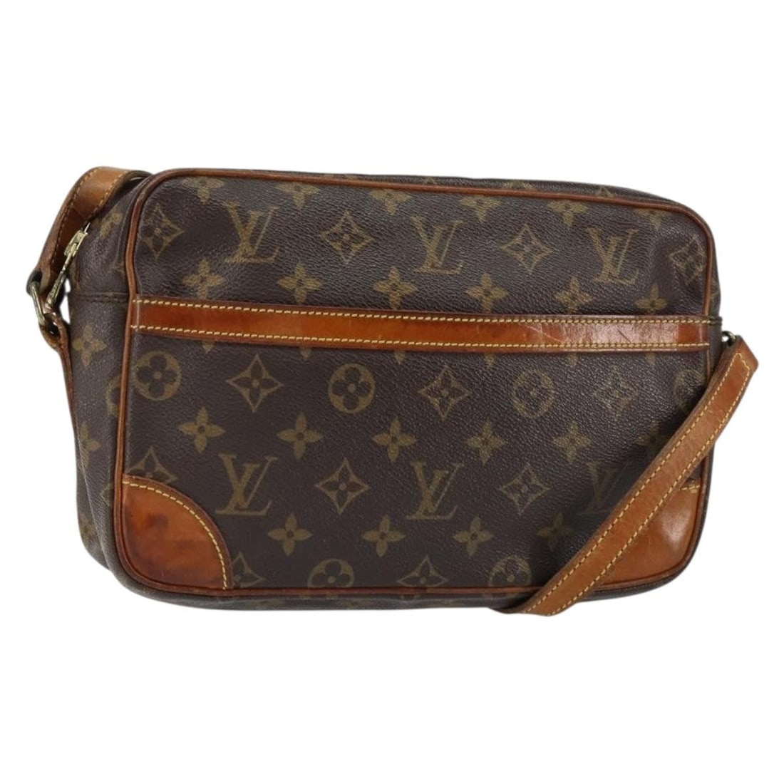 LOUIS VUITTON Monogram Trocadero 27 Shoulder Bag M51274 Auth (1 of 18)