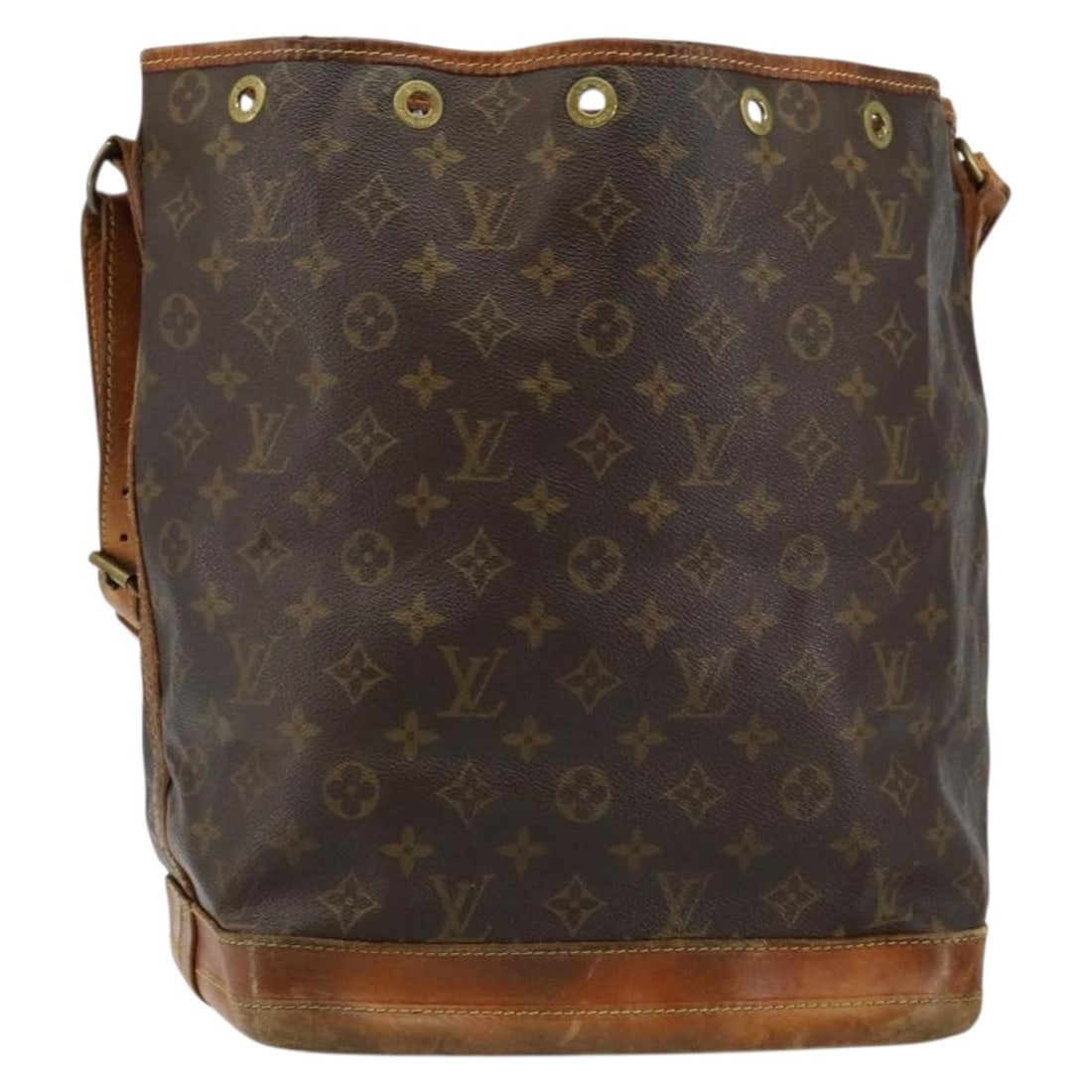 Authentic LOUIS VUITTON Monogram Noe Shoulder Bag M42224 France: Authentic LOUIS VUITTON Monogram Noe Shoulder Bag M42224 France This authentic Louis Vuitton Monogram Noe Shoulder Bag (Model M42224) is a stylish and functional accessory, perfect for everyday use. C