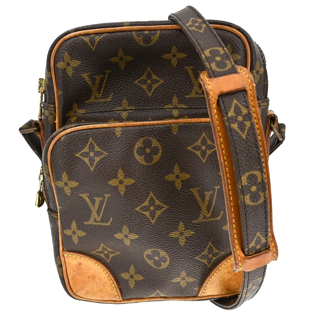 Louis Vuitton Amazone Monogram Canvas Medium Crossbody Shoulder Bag M45236 (1 of 16)
