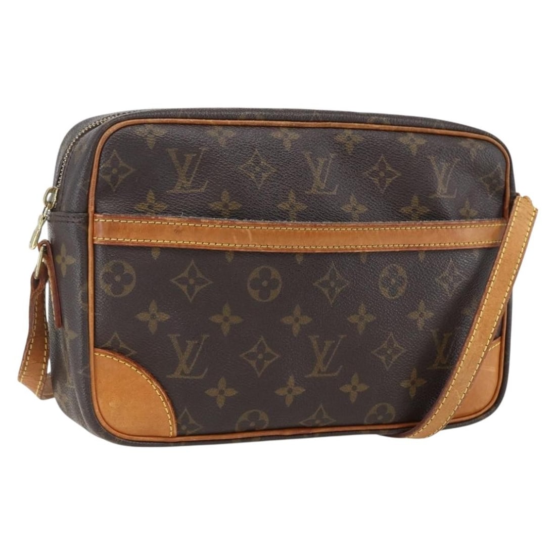 Louis Vuitton Trocadero 27 Monogram Canvas M51274 Women's Shoulder Bag: Louis Vuitton Trocadero 27 Monogram Canvas M51274 Women's Shoulder Bag This Louis Vuitton Monogram Trocadero 27 Shoulder Bag features the iconic monogram canvas exterior and is designed for women. The