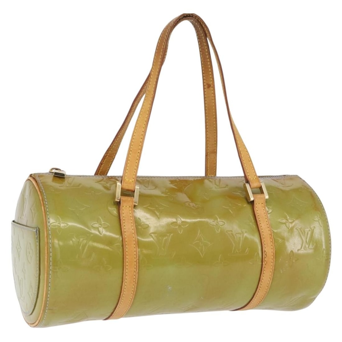 Louis Vuitton Bedford Baby Blue Patent Leather Monogram Vernis Handbag M91007 (1 of 18)